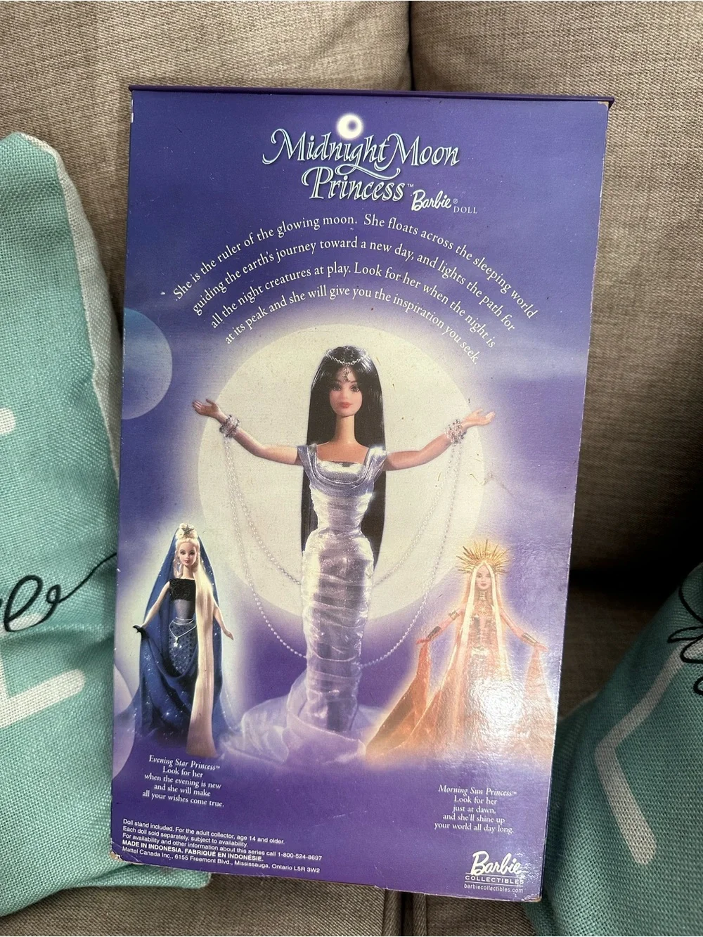Vintage 2000 Barbie Midnight Moon Princess 🌙 Collector Edition NRFB
